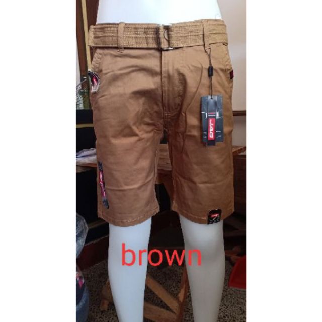 men's slim fit cargo shorts