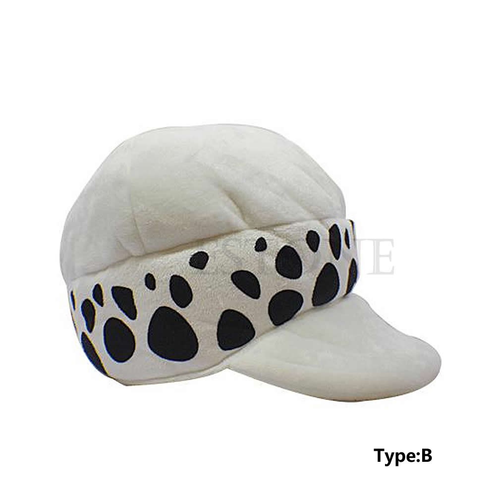 Cosplay One Piece Trafalgar Law Cap Halloween Gift Anime Doctor Hat New Shopee Philippines