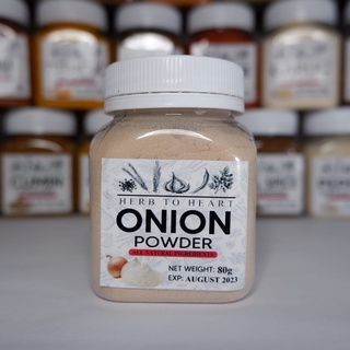 Onion Powder 80g_All Natural Herbs & Spices by Herb to Heart
