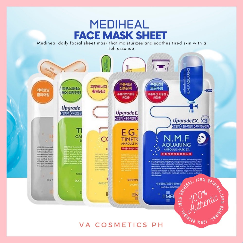 MEDIHEAL Face Mask Sheet 1 ea Shopee Philippines