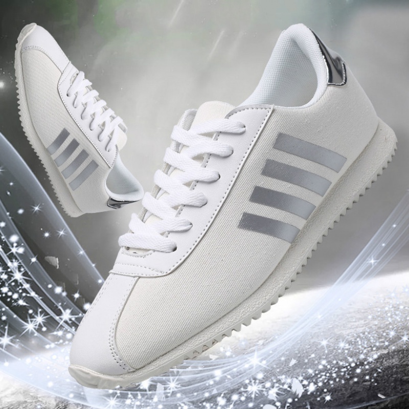 black sports shoes with white sole