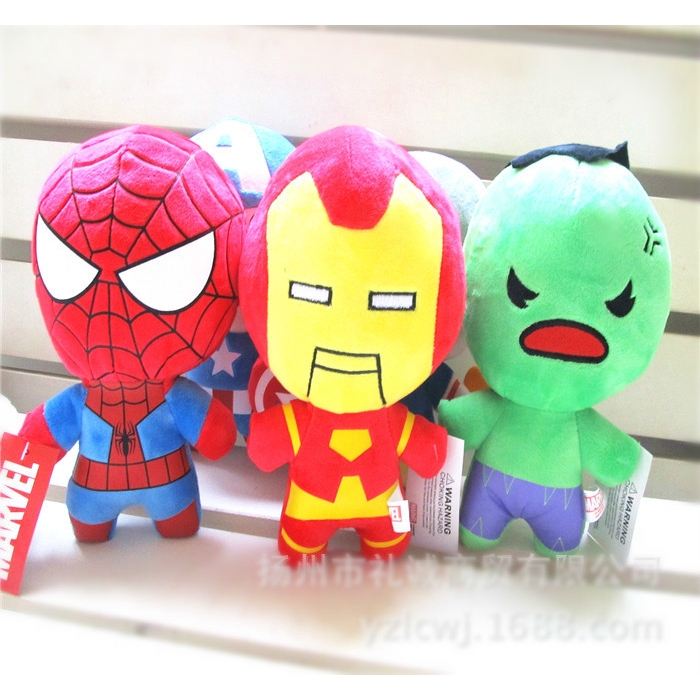 mini superhero plush toys