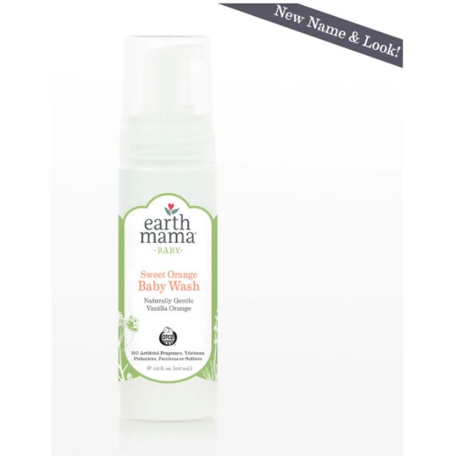 earth mama angel baby body wash & shampoo