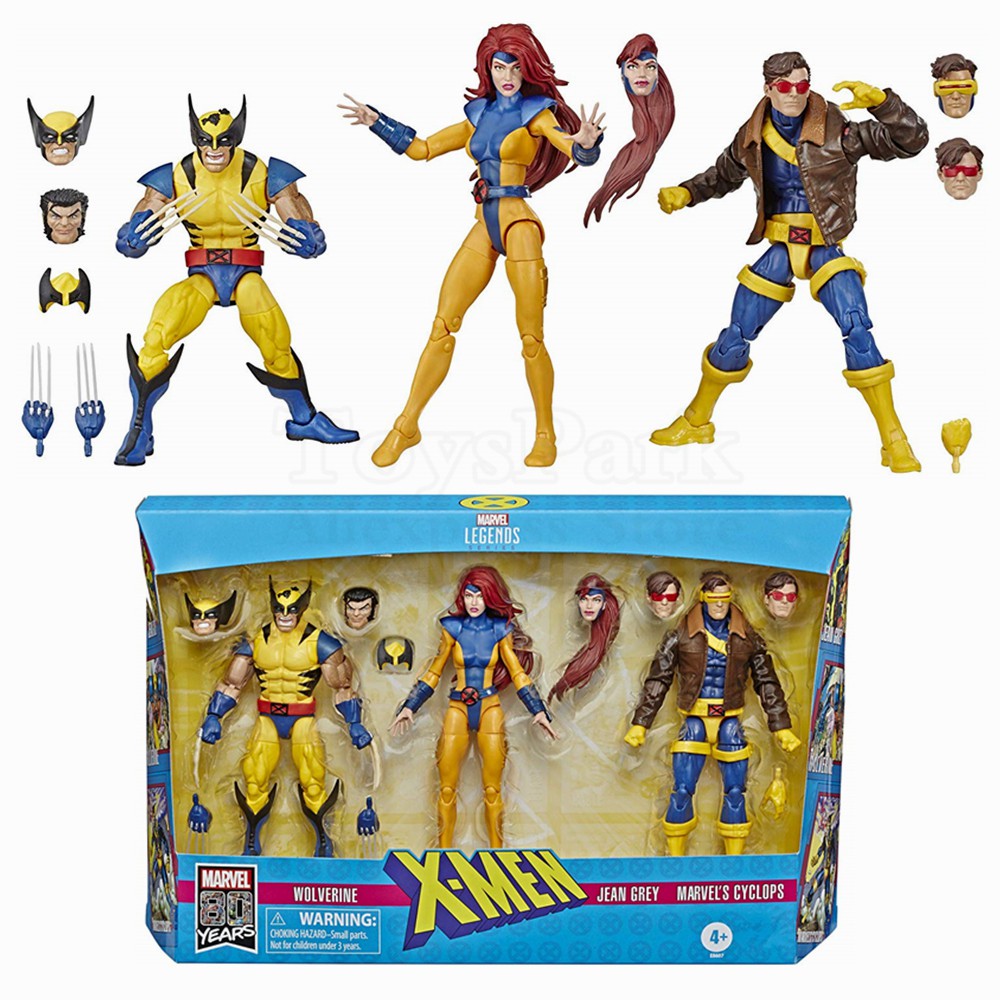 marvel legends jean grey 3 pack