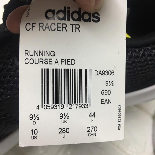 adidas cf racer tr running course a pied