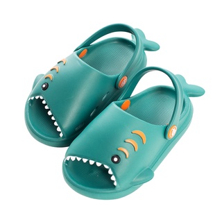 Girls' cave shoes/EVA light bottom non-slip cute cartoon slippers for boys and girls/small shark slippers #5