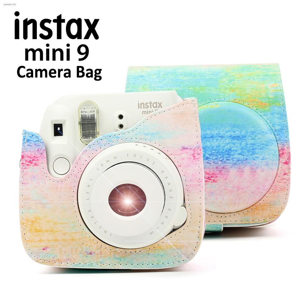 Fujifilm Instax Mini 8 Instax Mini 9 Film Camera Bag Case Cover Pu Leather Shopee Philippines