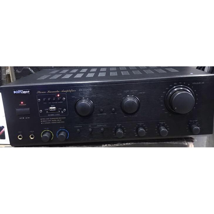 konzert speaker with amplifier