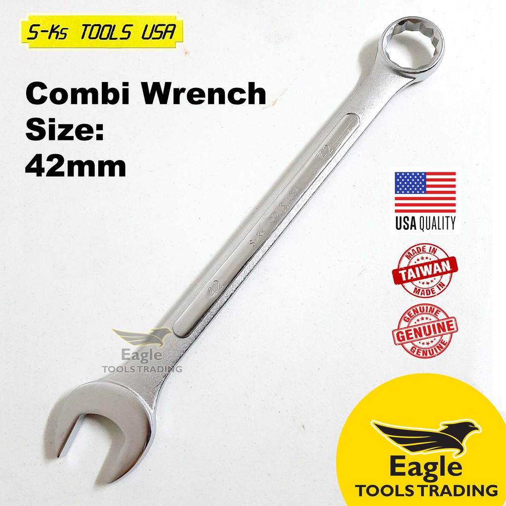 Sks Tools Usa Combination Wrench Size 42 Mm Shopee Philippines