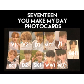 Seventeen Make My Day Photocards Shopee Philippines