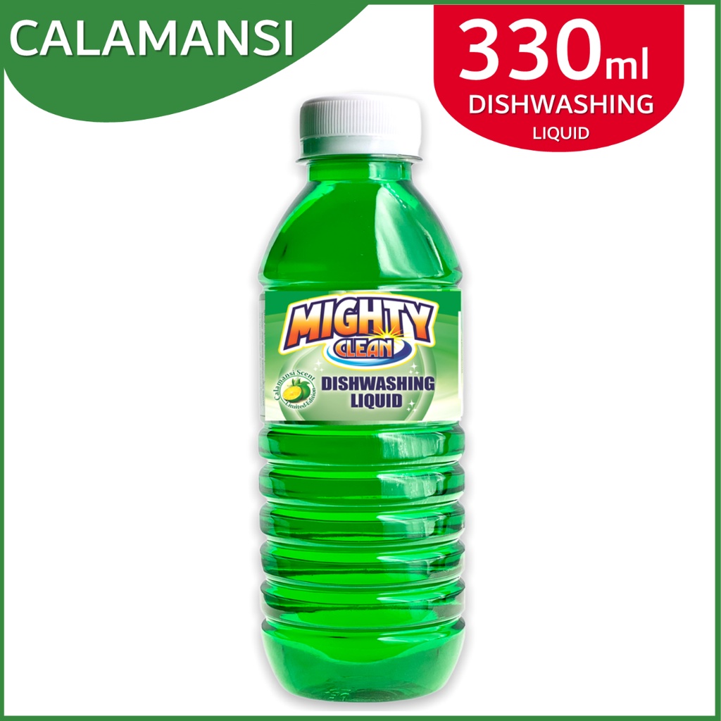 Mighty Clean Dishwashing Liquid Calamansi Dwl Green Ml Shopee Philippines