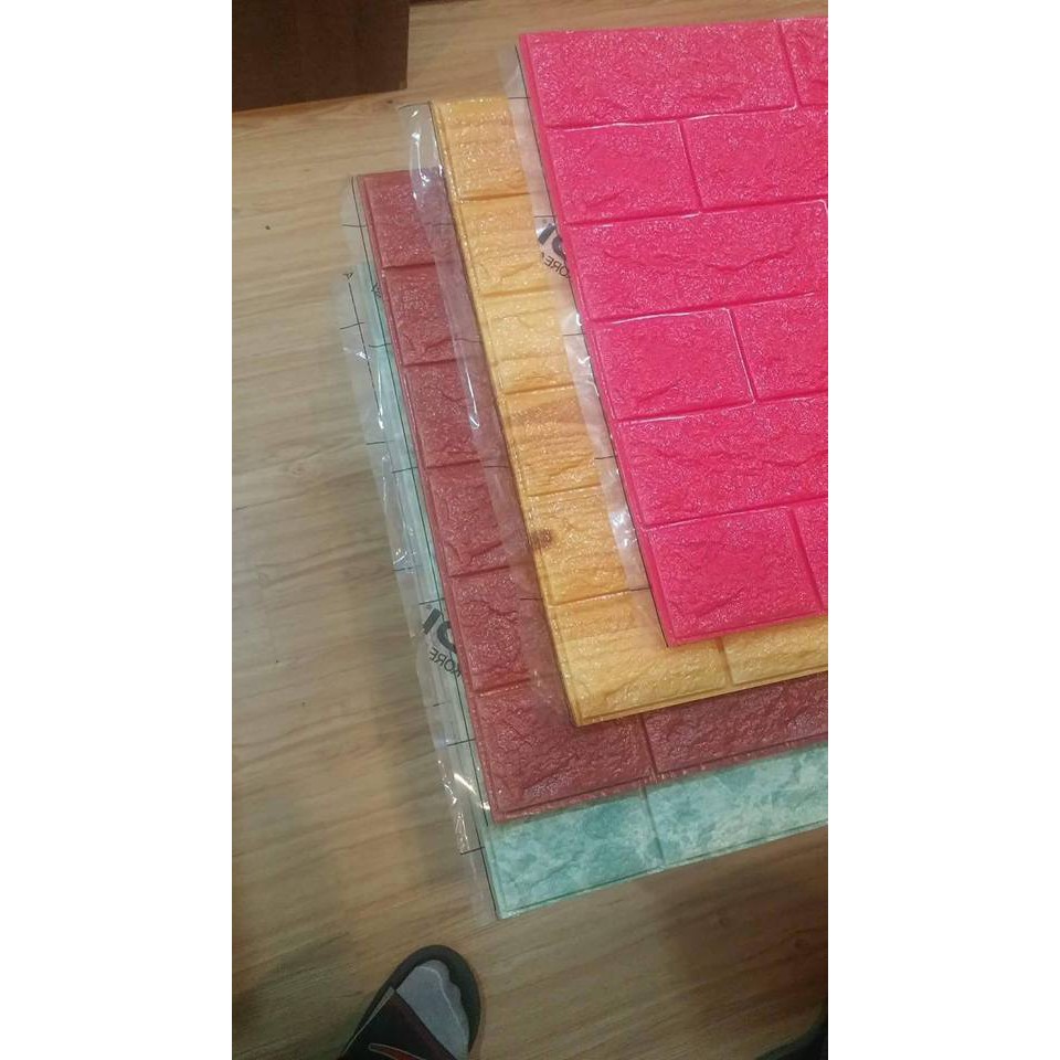 100x50cm 3d Foam Wall Bricks From Korea Best Seller Shopee Philippines