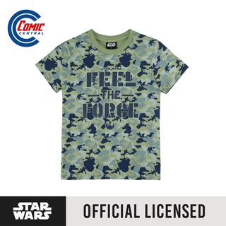 Star Wars The Force Camo Boys Graphic T-Shirt #1