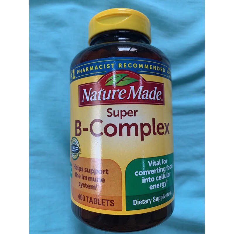 460 Tablets Nature Made Super super B complex with Vitamin C