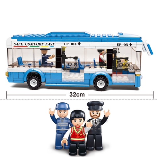 lego city police bus