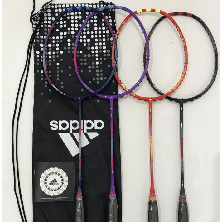 Hermana por ciento Carne de cordero Original Adidas Spieler E Activ Badminton Racket | Shopee Philippines