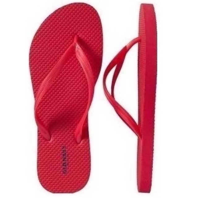 red flip flops old navy