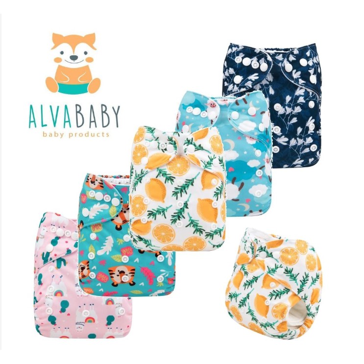 washing alva baby diapers