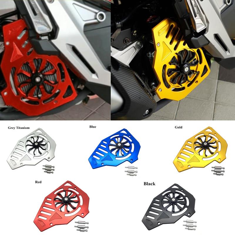 honda click 125i Modified Motorcycle PCX CNC rotate fan cover radiator