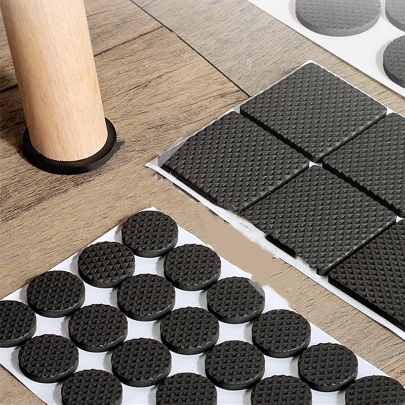 DIY Furniture Chair Leg Pad Table Leg Nonslip Silent Rubber Feet