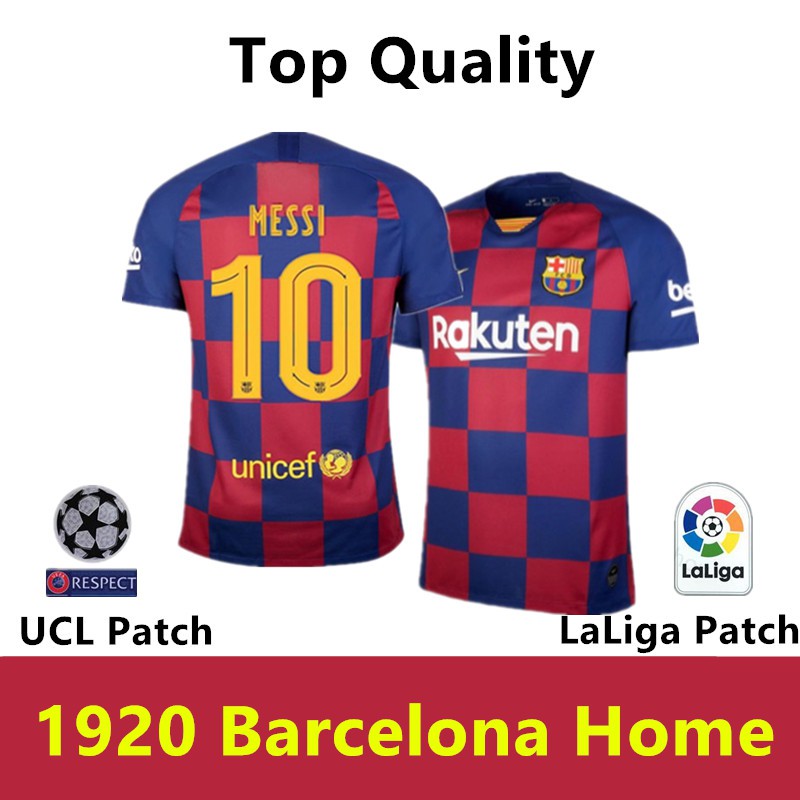 barcelona home shirt