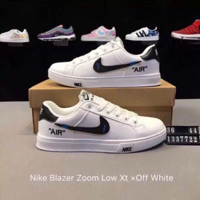 Unisex Nike Blazer Zoom Low Cut Leather Shoes Shopee Philippines
