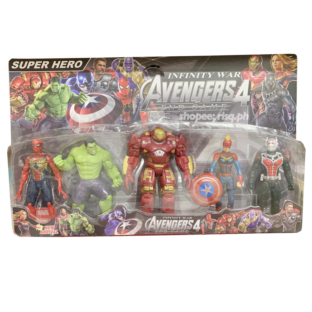 avengers figure play set