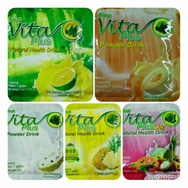 FIRST VITA PLUS NATURAL HEALTH DRINK REGULAR VARIANT 22g Shopee