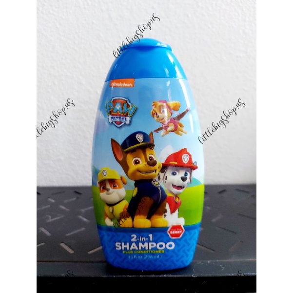 PAW PATROL 2in1 Shampoo Plus Conditioner 296ml Shopee Philippines