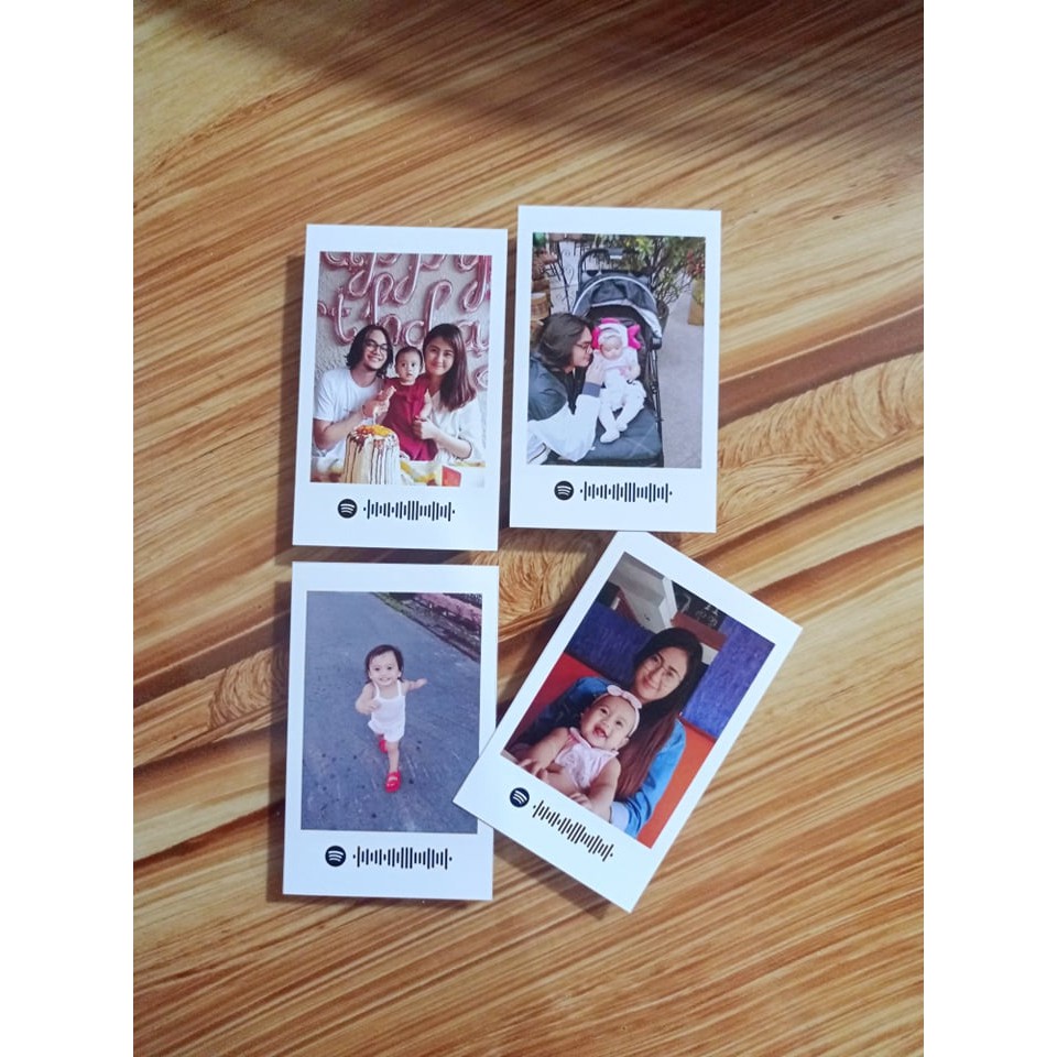 instax with spotify code