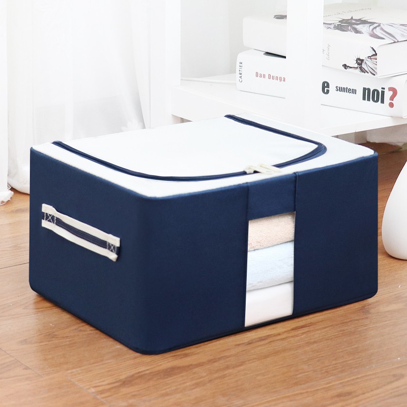 SHOPP INN 1Pc 11L Oxford Steel Frame Storage Box | Shopee Philippines