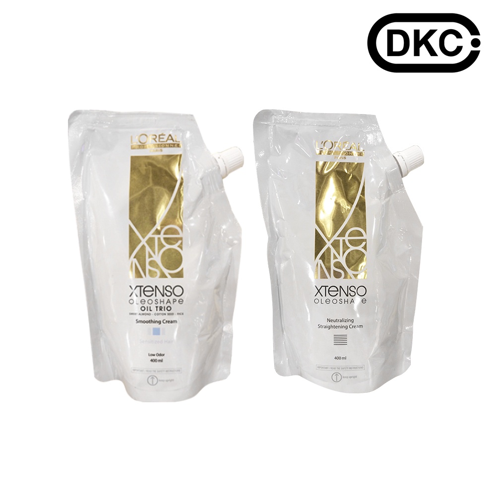 L'OREAL Xtenso Oleo Shape Sensitized Hair Smoothing Cream+Neutralizing