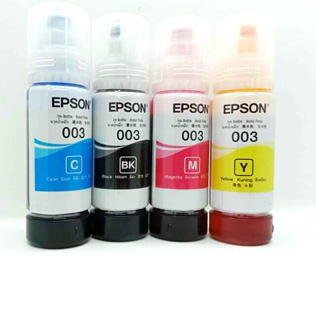 Epson 003 103 Inks 65ml L3110 L3150 Original Product 1 Set Shopee Philippines 8676
