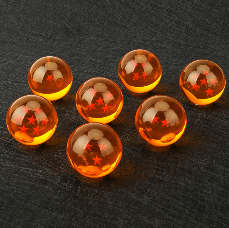 Cod 7pcs Blue Dragon Ball Yellow Dragon Ball Z Star Natural Resin Ball Animation Seven Dragon Ball Series Figure Doll Shopee Philippines