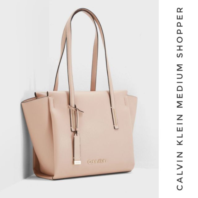 calvin klein medium shopper bag