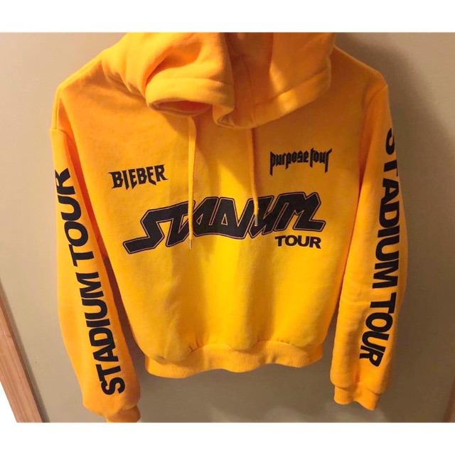 tour yellow hoodie