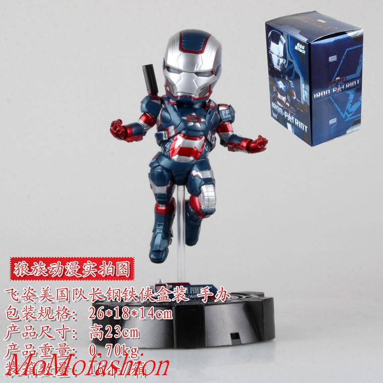 flying iron man figure