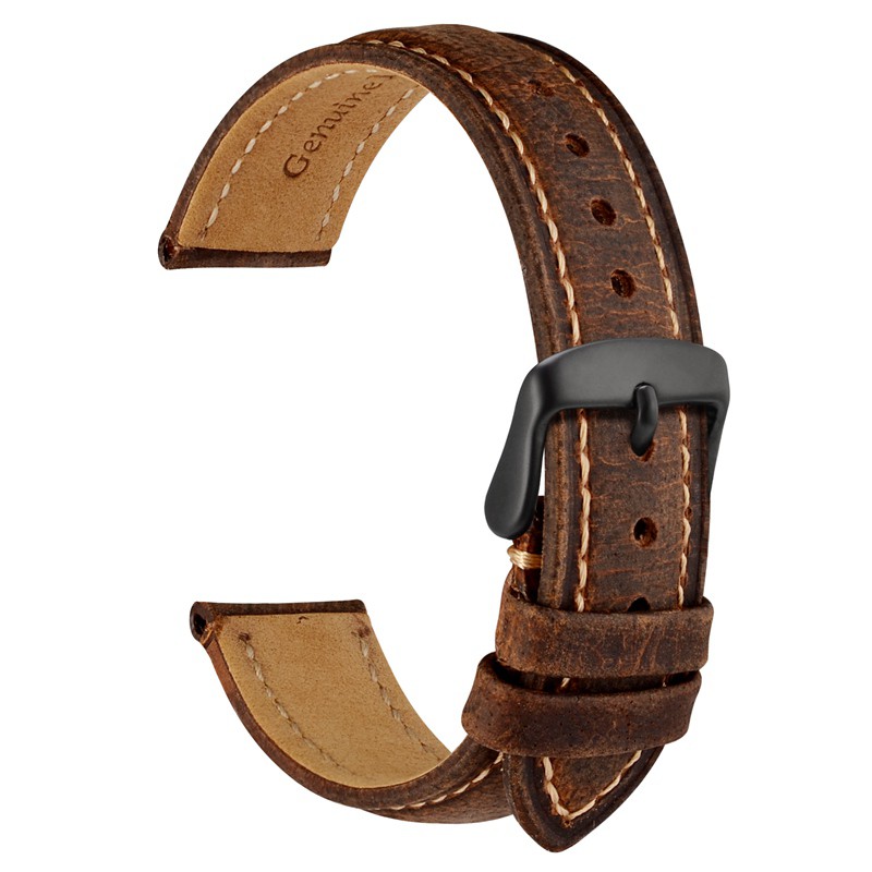 mens leather watch strap