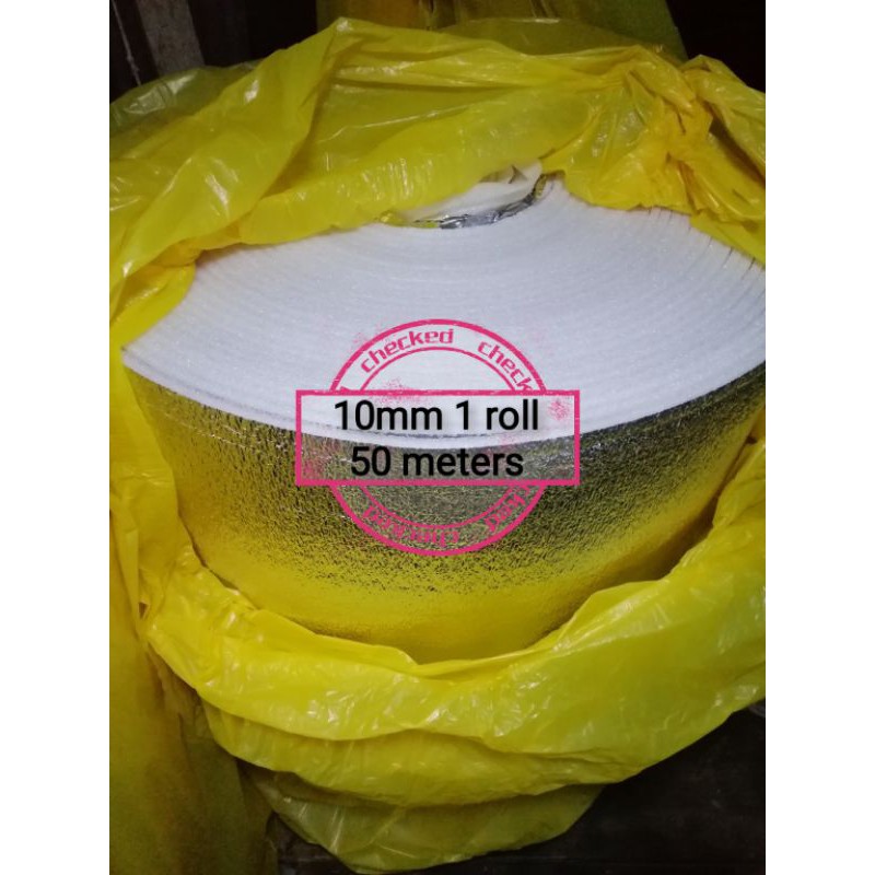 Foam Insulation, Roof insulation, kisame sa bubong na yero (10mm 1 roll