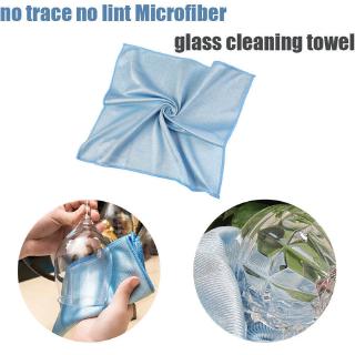 1 Pcs Random Color  Absorbable Soft Microfiber Lint Free Car Window Glass Cleaning Cloth/  Kitchen Cleaning  Rags Dish Cloth/ Car Scouring Pad/ Kitchen Cleaning Tools #4