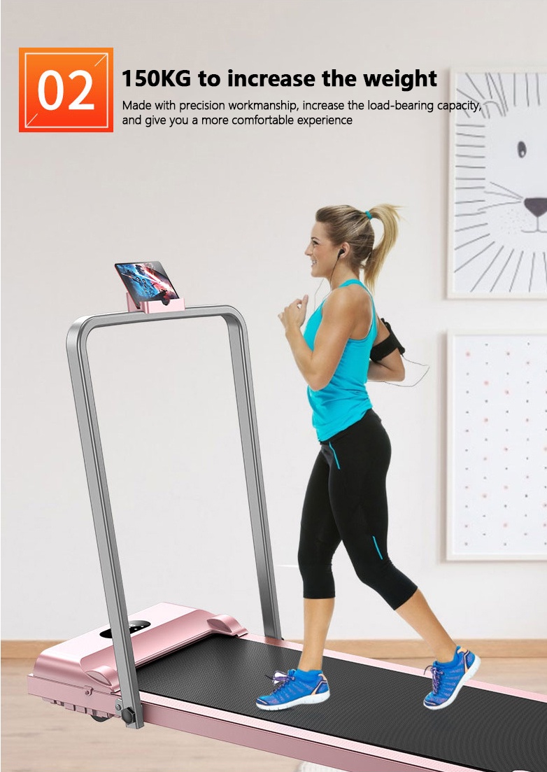 Yeesall Electric Treadmill with Armrests 3.0HP Multi-Program Multi ...