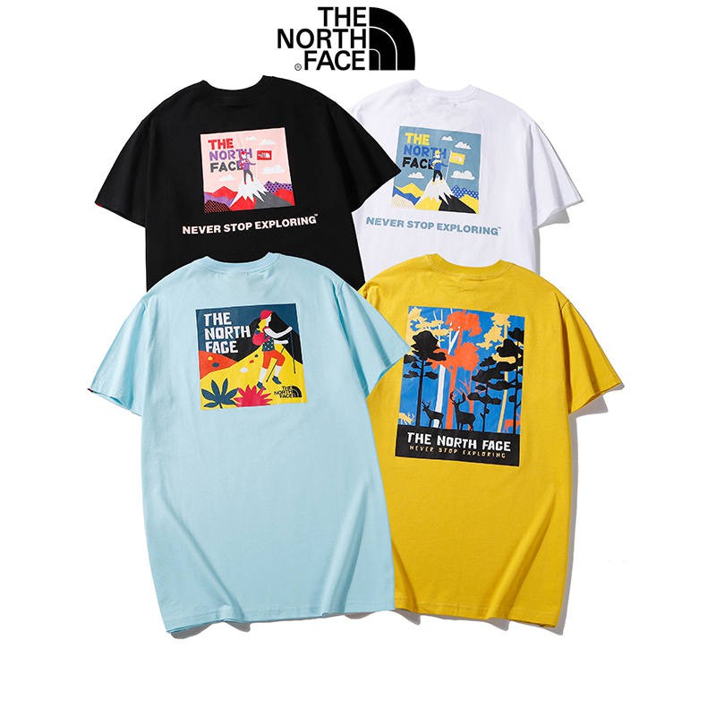 The North Face T-shirt Forest Scenery 