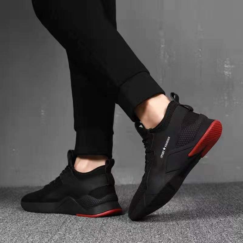 all black trendy shoes