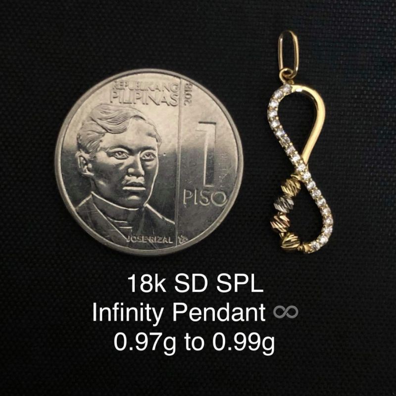 SPL 18k Saudi Gold Pendant | Shopee Philippines