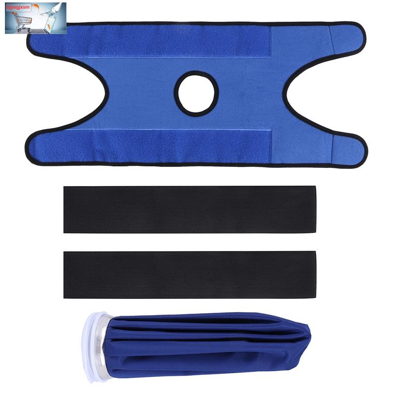 Ice Bags with Straps, Hot Cold Therapy Reusable Ice Bag Pack & Wrap for