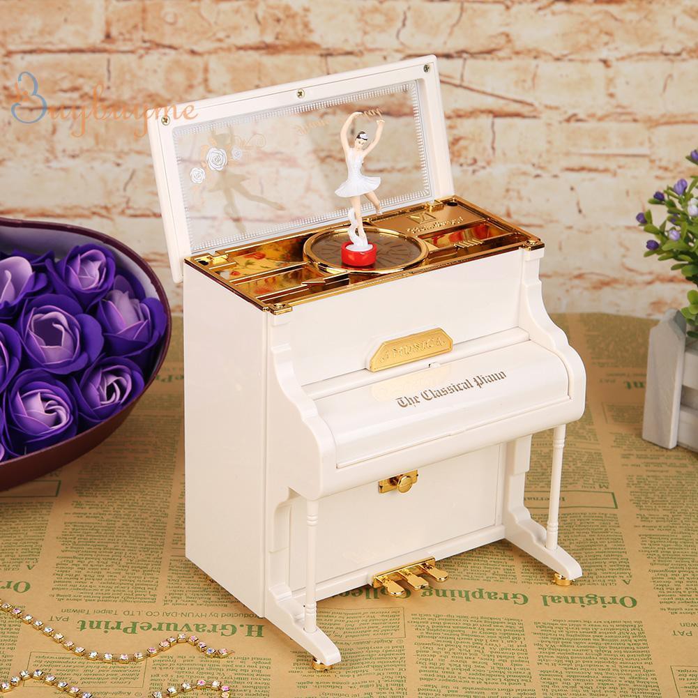 Uni Classic Mini Piano Model Music Box Wedding Gift Decor