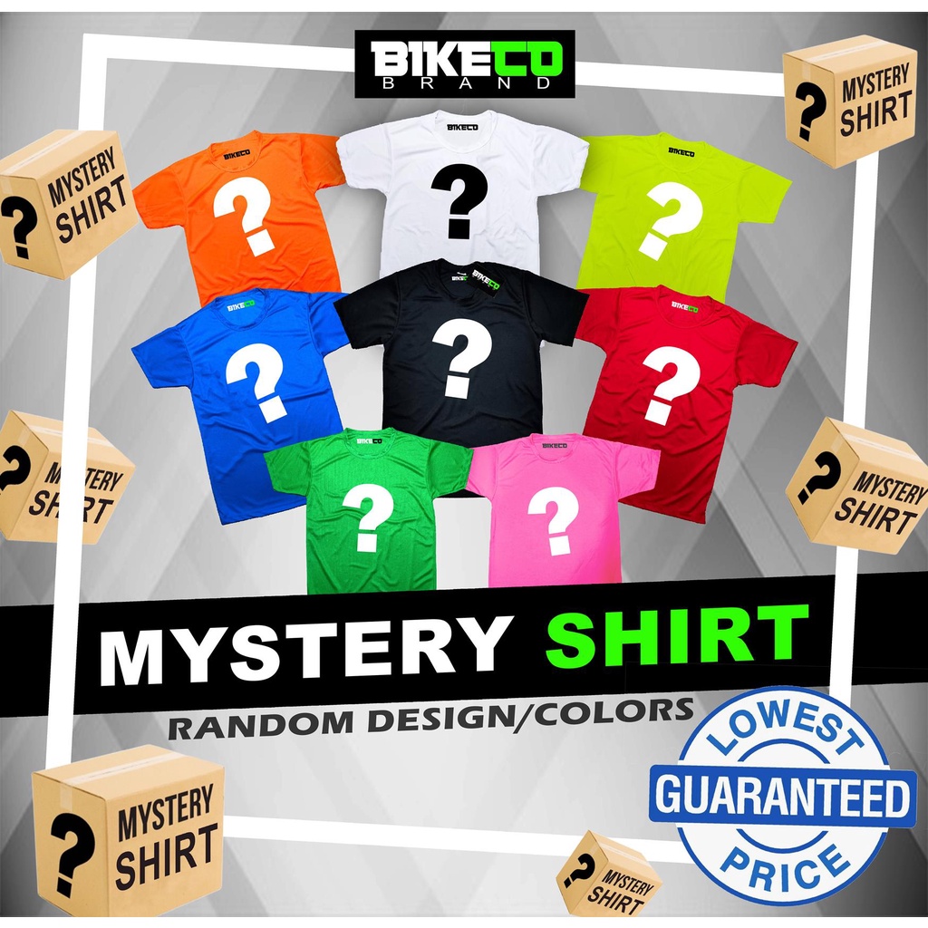 Bikeco Dri-fit Shirts (Assorted) - Random Design & Shirt Colors | Unisex Cycling Shirt.