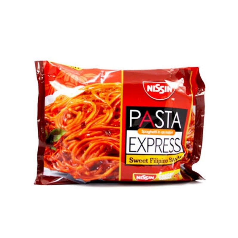 NISSIN PASTA EXPRESS  SWEET FILIPINO STYLE 60G spaghetti 