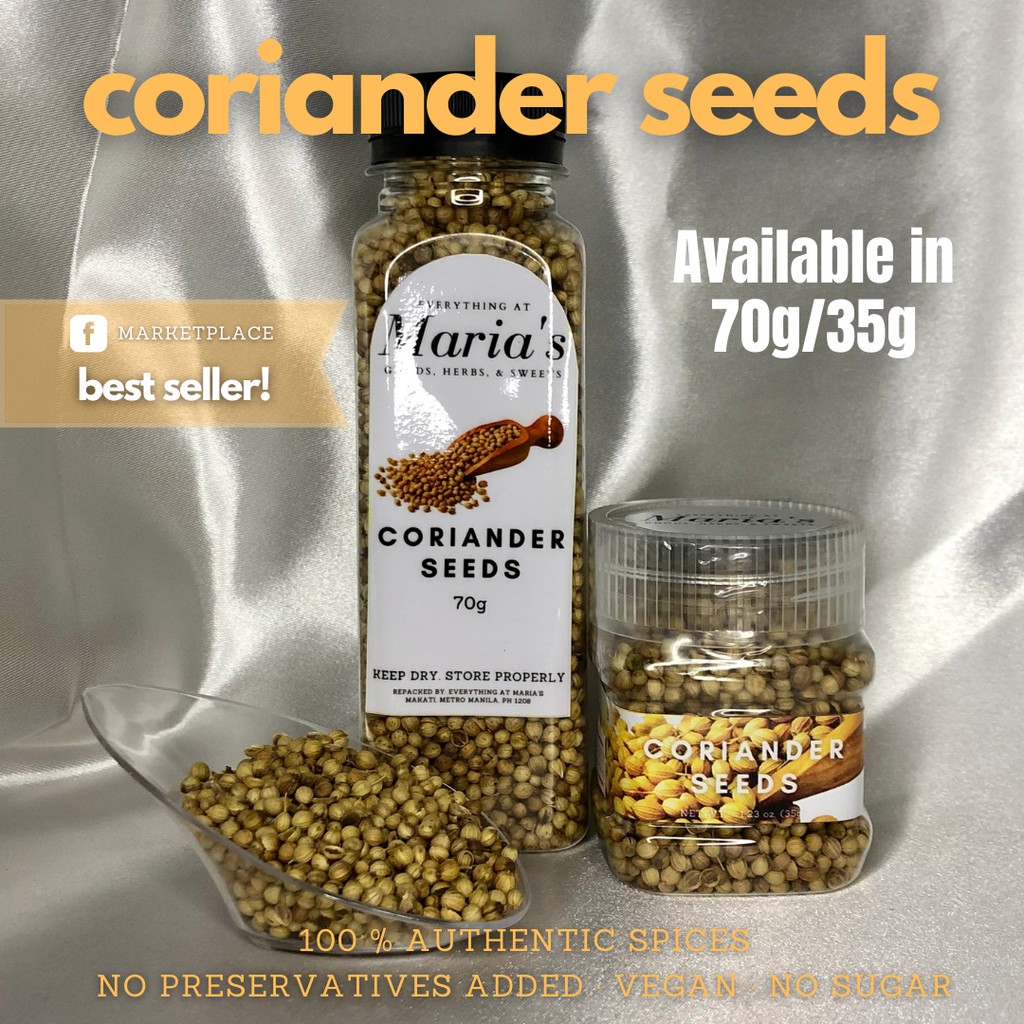 Coriander Seeds Authentic Indian Herbs and Spices (35g/70g) Shopee Philippines