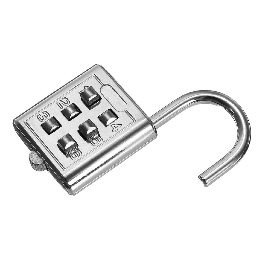 6 digit padlock